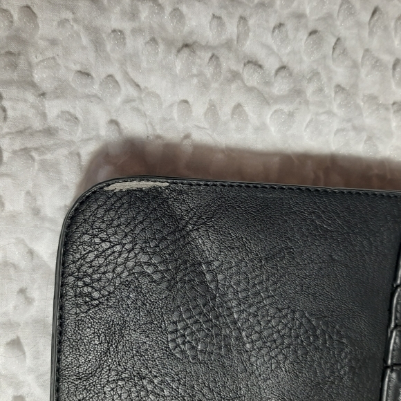 MMS Purse Handbag Black Shoulder Bag - Picture 3 of 4